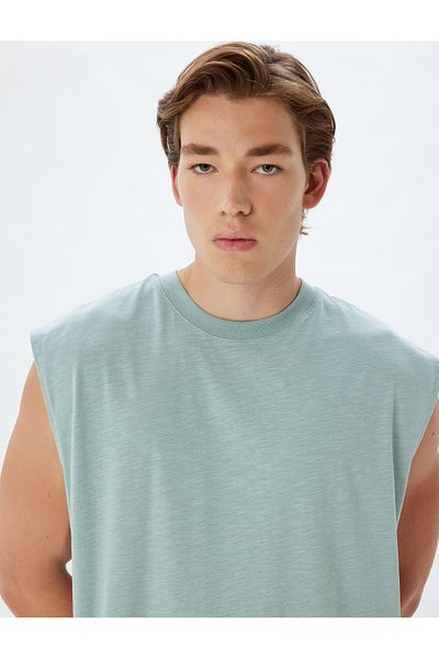 Koton New Season Basic Athlete Crew Neck Sleeveless Cotton