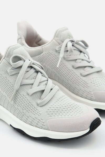 Fitflop Women Vitamin Ffx Knit Training Shoes, Grey