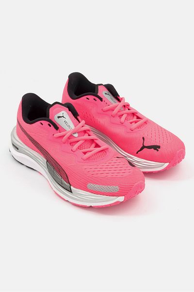 Puma حذاء تدريب Velocity Nitro 2 برباط للنساء، وردي فاتح