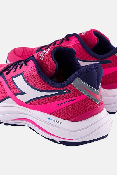 Diadora Women Mythos Blushied 8 Vortice Lace Up Training Shoes, Pink