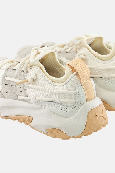 Puma x Select حذاء رجالي من Plexus Sand برباط للخارج، لون عاجي