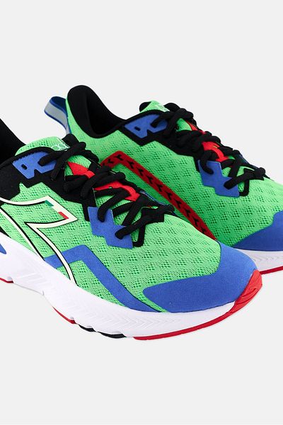 Diadora حذاء تدريب برباط للرجال، مجموعة خضراء