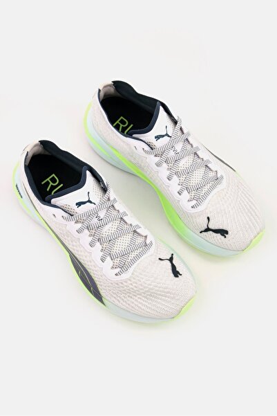 Puma Women Lace Up Deviate Nitro Sports Shoes, White