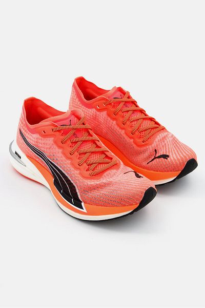 Puma Women Deviate Nitro Running Shoes, Orange