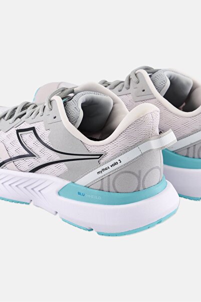 Diadora Women Lace Up Training Shoes, Silver