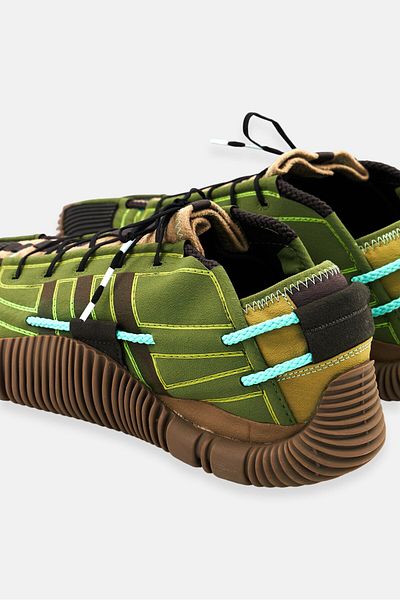 adidas Men Cg Scuba Phormar Lace Up Sports Shoes, Olive