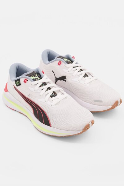 Puma حذاء الجري النسائي Electrify Nitro 2، أبيض فاتح