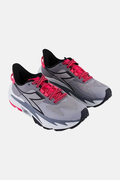 Diadora Women Equipe Wide Lace Up Training Shoes, Grey