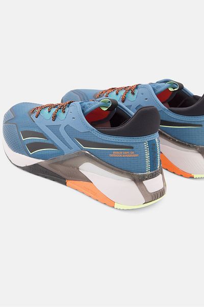 Reebok حذاء رياضي نانو X2 أدفينتشر برباط للرجال للتدريب، أزرق