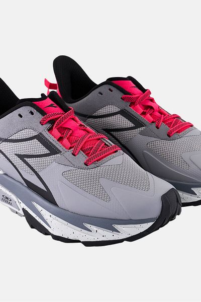 Diadora Women Lace Up Training Shoes, Grey