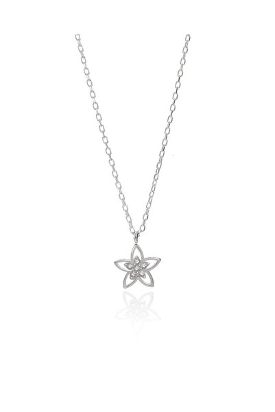 ADA LİFE GÜMÜŞ 925 Ayar Gümüş Minimal Papatya Kolye Kadın