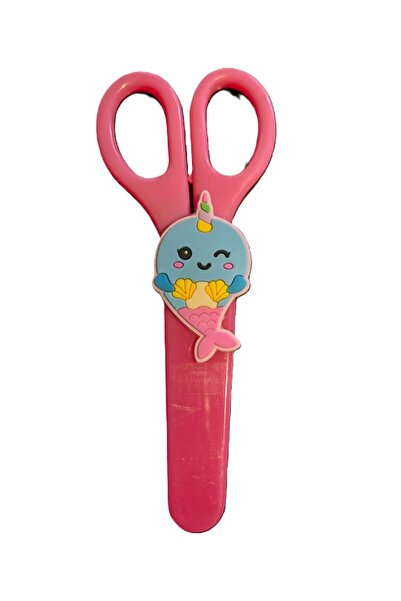 Bluoksweet Balık figürlü çocuk kırtasiye makas