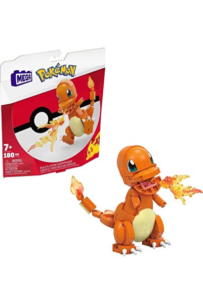 Mega Bloks MEGA Pokémon Yap ve Oyna Figürler, Charmander 7 yaş ve üzeri GKY96