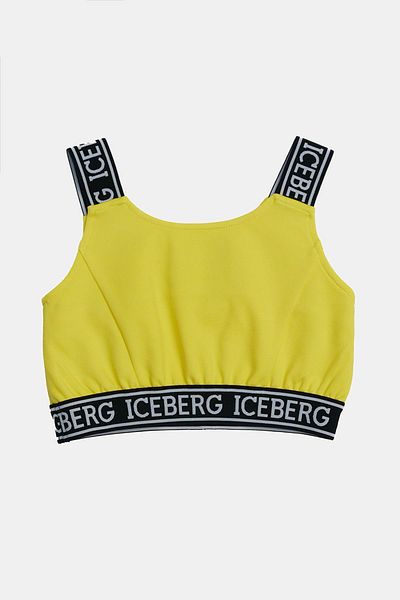 Iceberg Bg Store Girl's Yellow Undershirt 23ssıcn3151