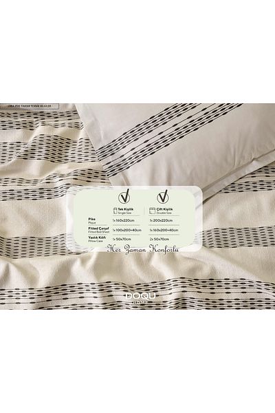 Doqu Home Σετ διπλού Meva Lara Pike