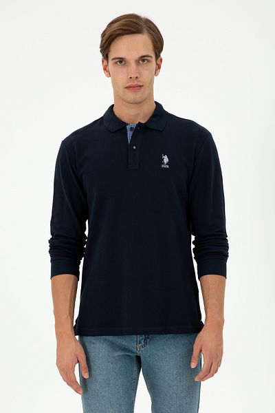 U.S. Polo Assn. Мъжки тъмносин суичър Basic 50289062-vr033