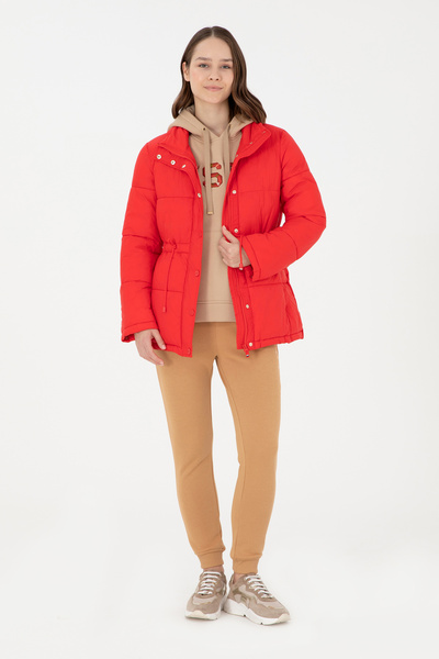 U.S. Polo Assn. Women's Red Coat 50291304 -Vr030