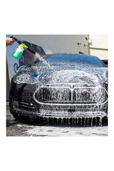 Drexpress Premium Konsantre Cilalı Oto Araba Yıkama Şampuanı Etkili Temizlik Ekstra Parlaklık 500 ml Süngerli