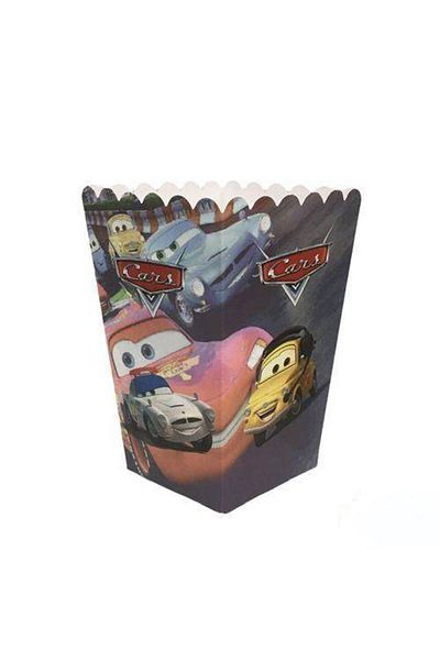 Parti Dükkanım Cars Corn Box (8 Pieces)