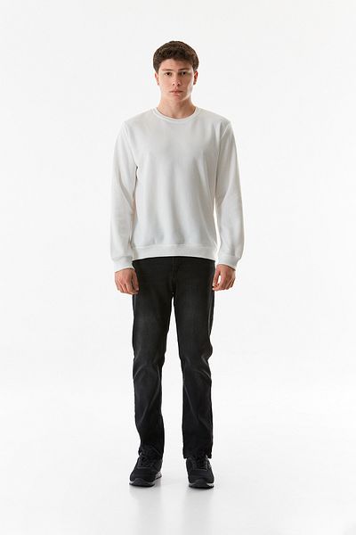 Fulla Moda Φούτερ Basic Crew Neck