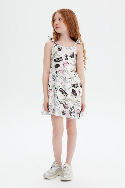 Iceberg Bg Store Girl's Colorful Dress 23ssıvs3156