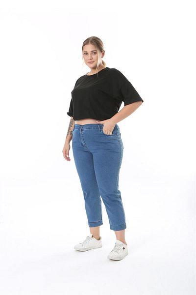 EYLÜL BUTİK Mother Elastic Ankle Παντελόνι