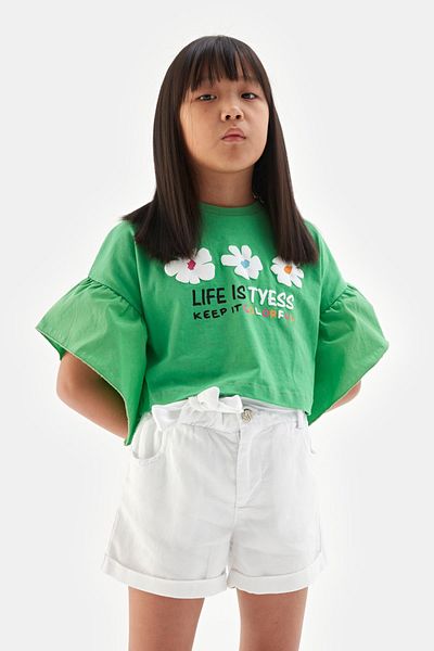 Tyess Bg Store Girl White Short 23ss0tj4110