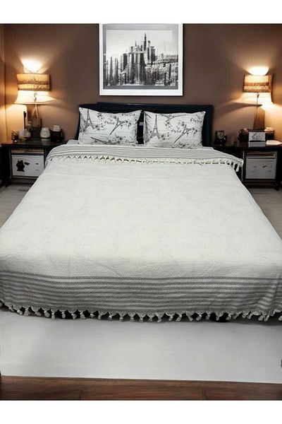 home otanticca Double Single Pique Cream 200X230Cm
