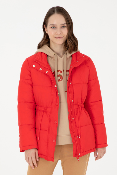 U.S. Polo Assn. Women's Red Coat 50291304 -Vr030