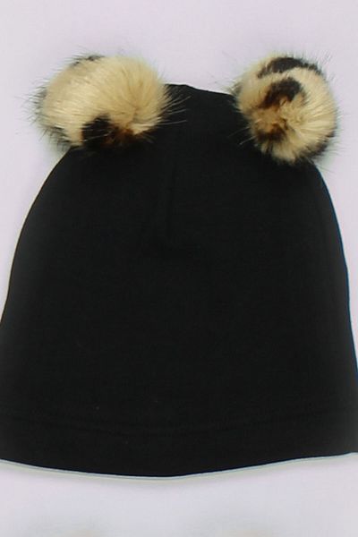 Peki Soft Cotton Combed Girl's Cap - Add 5, Pay 4, Newborn, Double Pompom, Beret 14016