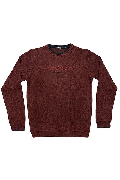 Masimar Men's Muline Thessaloniki Fabric Embroidered Regular Fit Sweatshirt