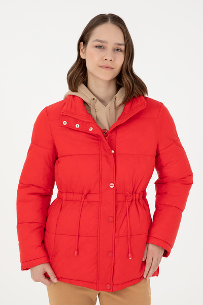 U.S. Polo Assn. Women's Red Coat 50291304 -Vr030
