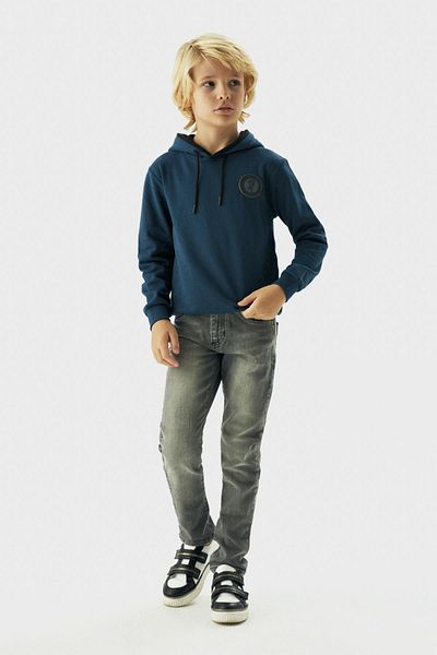 Bikkembergs Bg Store Boy Тъмнозелен суитшърт 23fw0bk1836