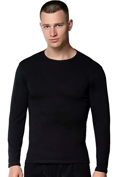 Gümüş İç Giyim جسم ليكرا رجالي باللون الأسود