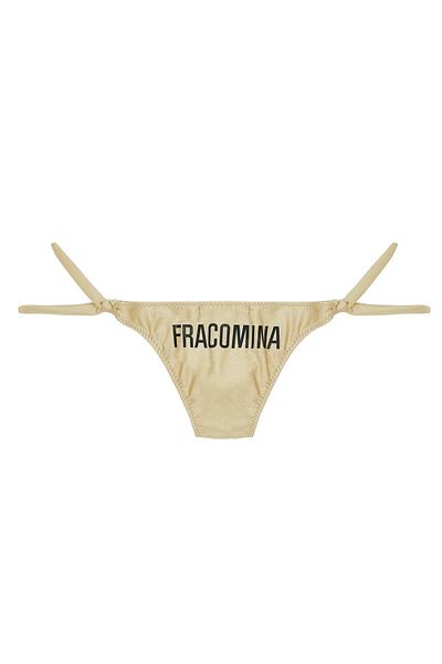 FRACOMINA Bg Store για κορίτσια χρυσό μπικίνι 23ss0fm0564