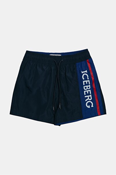 Iceberg Pantaloni scurți de baie albaștri Bg Store 23ssıbx3100