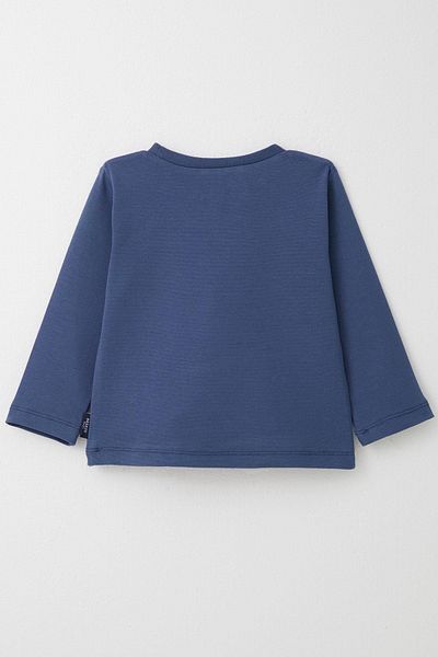 Breeze 1-4 Years Boy Indigo Long Sleeve T-Shirt