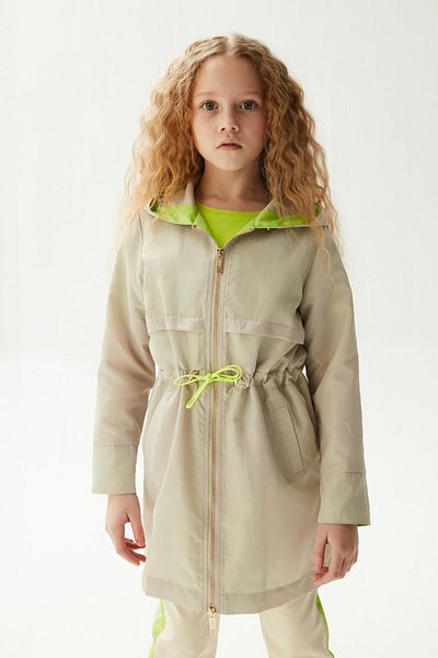FRACOMINA Bg Store Girl's Beige Raincoat