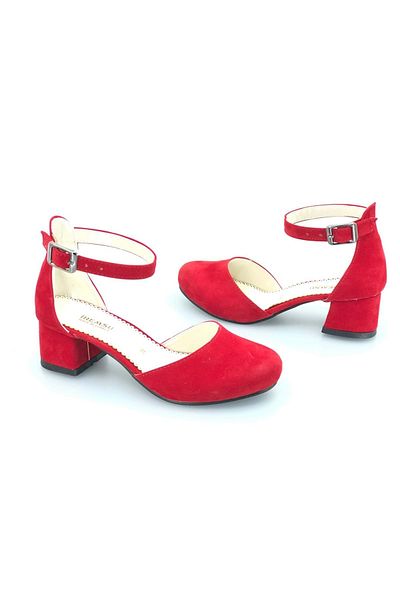 Kids Club Shoes İremsu 2811 Pantofi pentru fete, cu toc, roșu