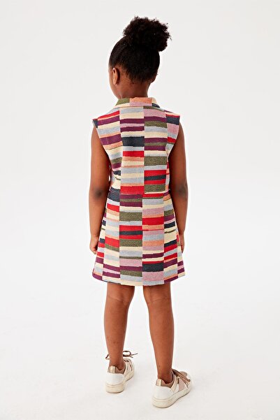 Beverly Hills Polo Club BG Store Kız Çocuk Desenli Elbise