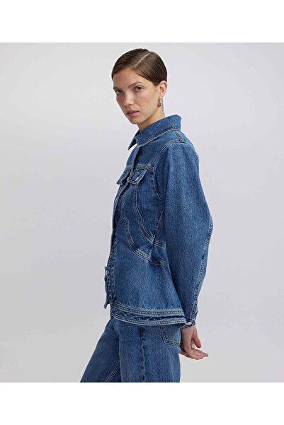 İpekyol Τζιν Peplum Jacket