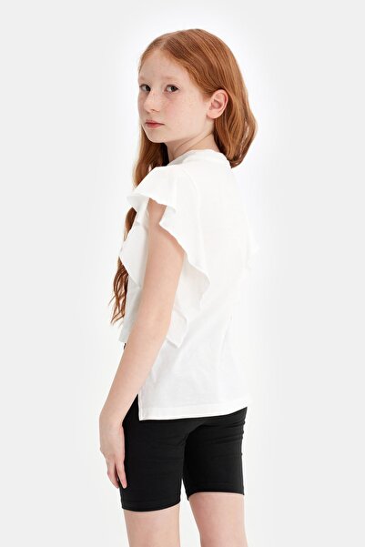 Tyess Bg Store Girl Ecru Tshirt 23ss0tj4516