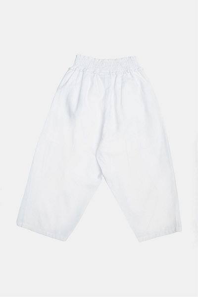 Tyess Bg Store Girl's White Pants 23Ss2Tj4221