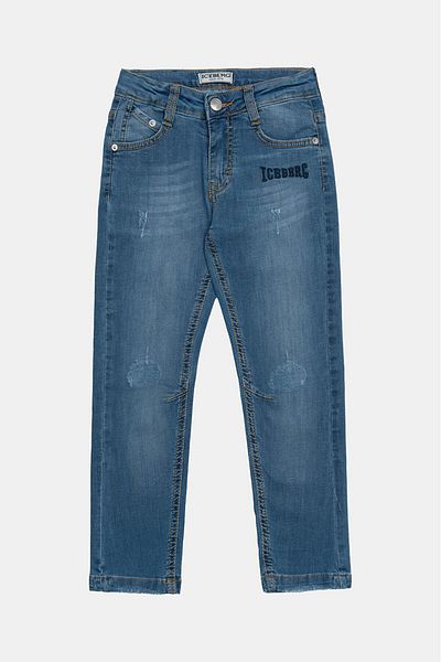 Iceberg Magazin Bg Pantaloni albastri pentru baieti 23ssıpt3103
