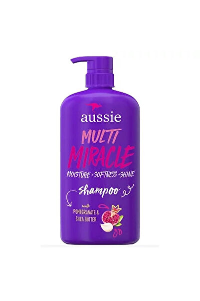 Aussie Total Miracle Şampuan, Paraben İçermez, Tüm Saç Tipleri İçin 33,8 oz 1 L