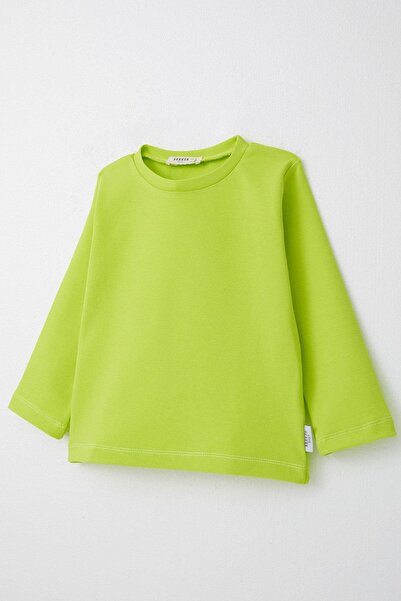 Breeze Boy's Long Sleeve T-Shirt Basic 1-4 Years, Pistachio Green