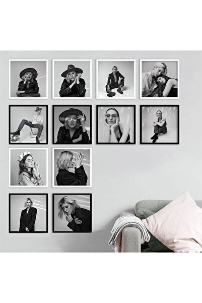 Genel Markalar Yapışkanlı Sök Tak Kare Çerçeveler 30x30cm - 2'li paket