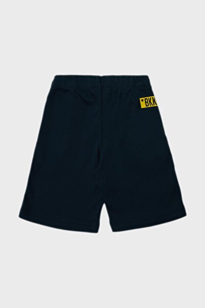 Bikkembergs Bg Store Boys' Navy Blue Shorts 23Ss1Bk1409