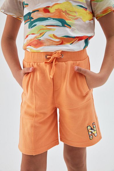 Nebbati Bg Store Orange Shorts für Jungen 23pssnb3108