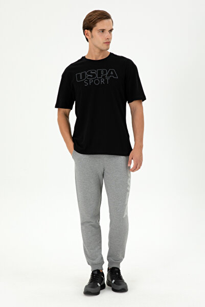 U.S. Polo Assn. Erkek Gri Melanj Eşofman Altı 50289061-VR086